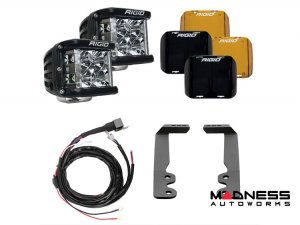 Toyota Tundra A-Pillar LED Light Mount Kit - Rigid Industries - D-SS Series
